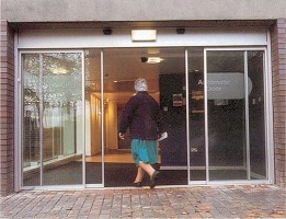 Pedestrian Access through Automatic Doors Pedestrian Access